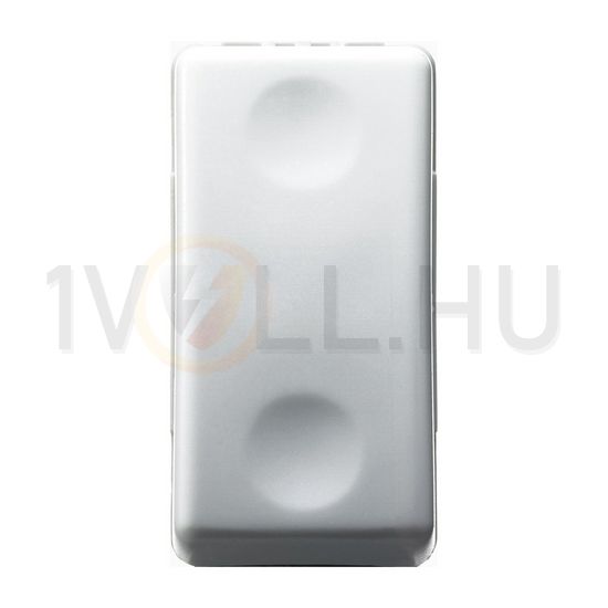 System 101 1P kapcsoló moduláris 1M fehér beépített csavaros IP41 billentyű/gomb GEWISS - GW20571