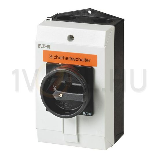 Szakaszoló biztonsági kapcsoló 25A 3P 7.5kW/400VAC-3 ráépíthető P1-25/I2-SI/HI11-SW EATON - 207311