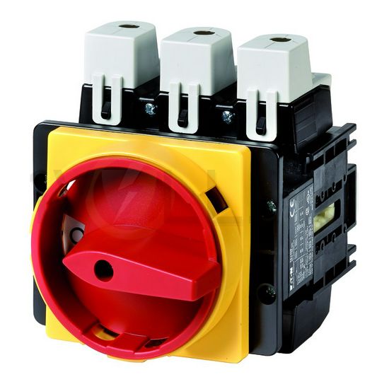Szakaszoló fő- és vészkapcsoló 250A 3P 55kW/400VAC-3 beépíthető fix piros P5-250/EA/SVB EATON - 280936