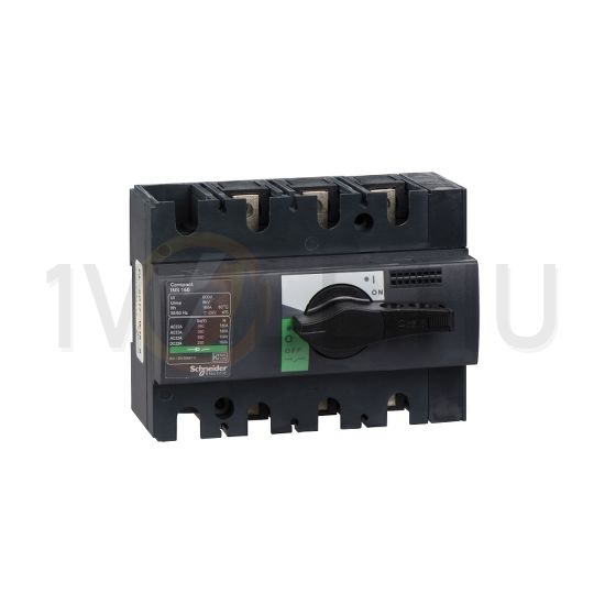Szakaszoló főkapcsoló 160A 690V 3P ráépíthető beépíthető előlapi központos INS160160 Schneider - 28912