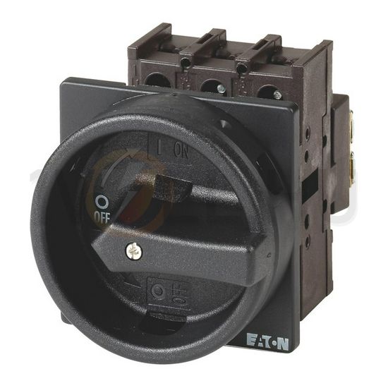 Szakaszoló főkapcsoló 32A 3P 13kW/400VAC-3 beépíthető fix fekete zárható P1-32/EA/SVB-SW EATON - 053111