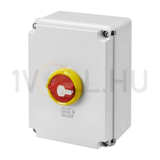 Szakaszoló vész- be-ki kapcsoló 3P 125A tokozott IP66 70RTHP GEWISS - GW70493P