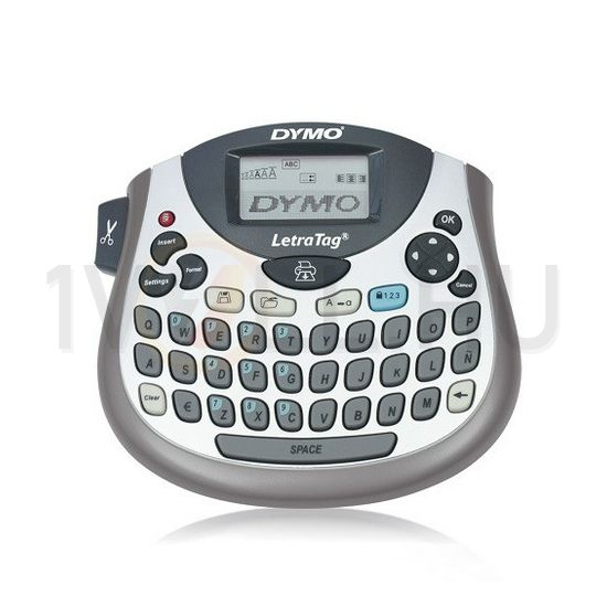 Szalagnyomtató 12mm-szalaghoz asztali kézi hőnyomtató 2-sor LetraTag LT-100T DYMO - S0758380