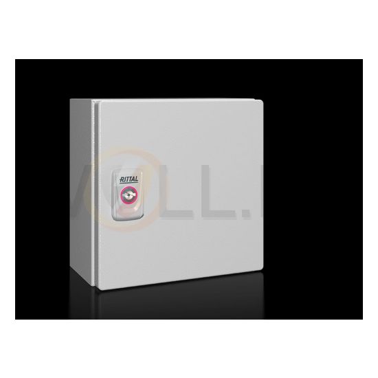 Szekrény E-Box falonkívüli 200mm x 200mm x 120mm acél IP66 tömszelence KX 1549.000 Rittal - 1549000
