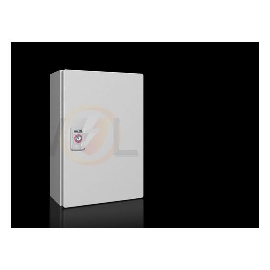 Szekrény E-Box falonkívüli 200mm x 300mm x 120mm acél IP66 tömszelence KX 1554.000 Rittal - 1554000