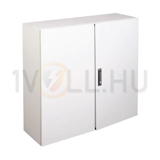 Szekrény fali acél szerelőlappal 1000mm 1000mmx 300mmx IP55 szürke EO EAE - EO10010030