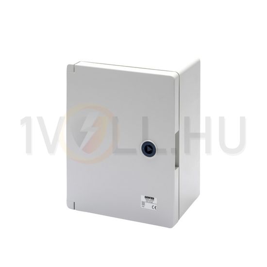 Szekrény fali szerelőlemez nélkül műanyag 316mm x 236mm x 135mm IP55 szürke 44CEP GEWISS - GW44809