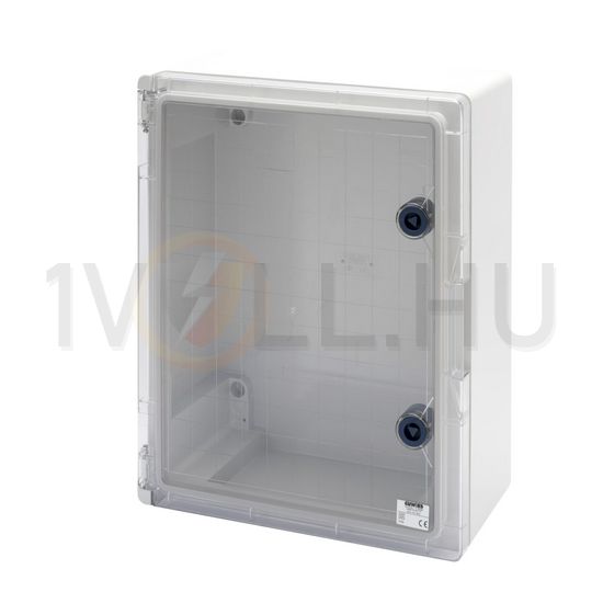 Szekrény fali szerelőlemez nélkül műanyag 396mm x 316mm x 160mm IP55 szürke 44CEP GEWISS - GW44820