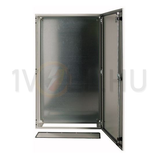 Szekrény fali sorolható acél szerelőlappal 1000mm 600mmx 250mmx IP66 szürke CS-106/250 EATON - 111712