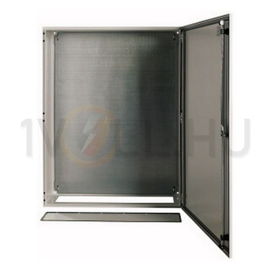 Szekrény fali sorolható acél szerelőlappal 1000mm 800mmx 300mmx IP66 szürke CS-108/300 EATON - 111715