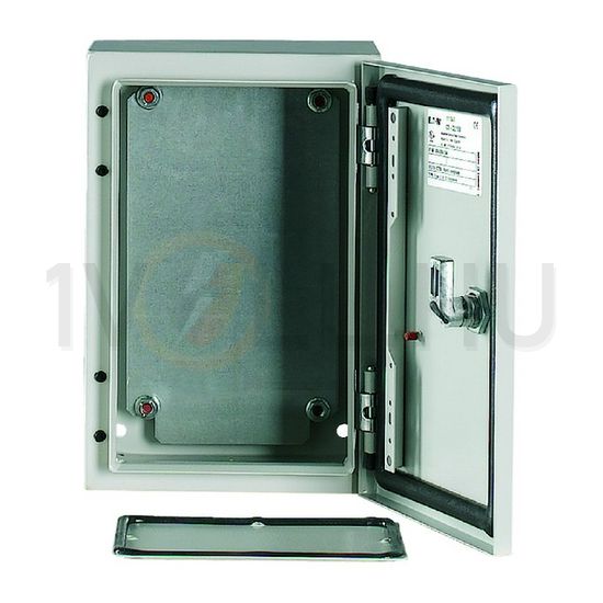 Szekrény fali sorolható acél szerelőlappal 300mm 200mmx 150mmx IP66 szürke CS-32/150 EATON - 111647