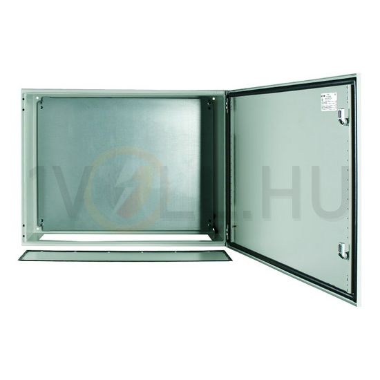Szekrény fali sorolható acél szerelőlappal 600mm 800mmx 300mmx IP66 szürke CS-68/300 EATON - 111701