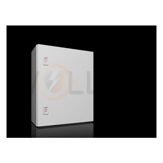 Szekrény fali teli ajtós acél szerelőlappal 500mm x 400mm x 210mm IP66 AX 1045.000 Rittal - 1045000