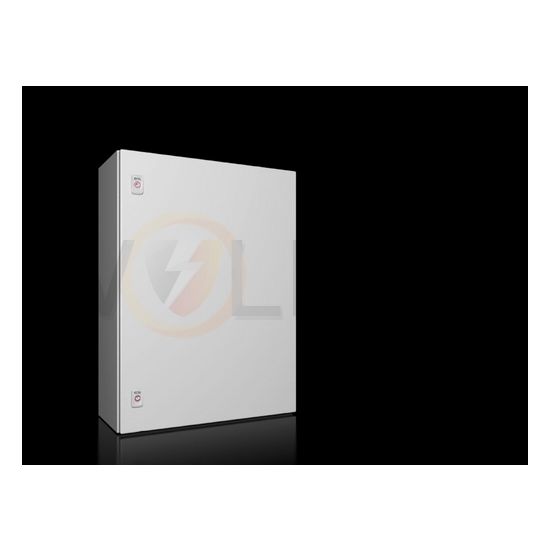 Szekrény fali teli ajtós acél szerelőlappal 800mm x 600mm x 250mm IP66 AX 1058.000 Rittal - 1058000