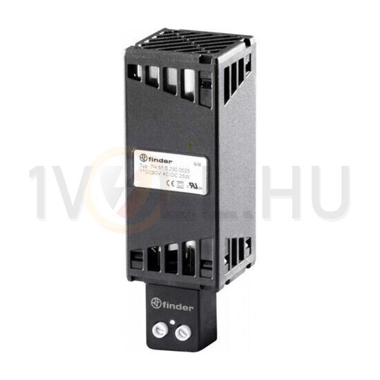 Szekrényfűtés 25W 110-230V/AC50Hz 110-230V/DC AC/DC 7H.51.0.230.0025 FINDER - 7H5102300025