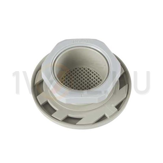 Szellőzőnyílás d=38mm lyukba 63mmx 63mmx 1ventilátorhoz műanyag csavaros ClimaSys CA Schneider - NSYCAG38LP