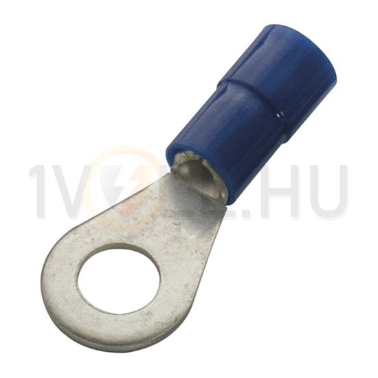 Szemes saru DIN 46237 1,5-2,5mm2 4M/csavar gyűrűs-alakú PVC kék réz ónozott KSZ4 Haupa - 260270