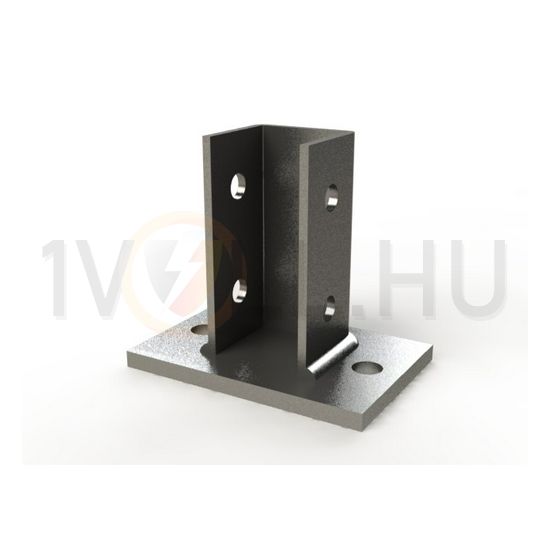 Szerelő talp profil tartóhoz csavaros fejelem merítetten horganyzott acél mennyezeti K41 GC BASOR - 205622