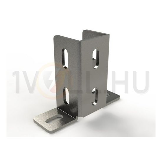 Szerelő talp profil tartóhoz csavaros fejelem merítetten horganyzott acél SBL41 GC BASOR - 206472
