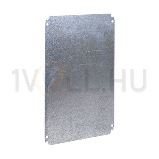 Szerelőlap 800x600mm szekrénybe acél 750mm-ma 550mm-sz galvanizált CRN/S3D/S3X/PLM Schneider - NSYMM86