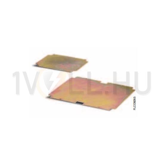 Szerelőlap alumínium 160mm-ma 135mm-sz kezeletlen ABB - M009000000