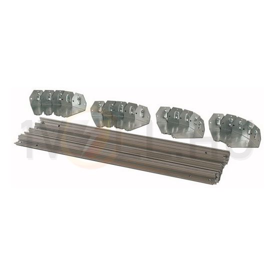 Szerelősín készlet Xboard+ rögzített mélységgel 746mmx 64mmx 116.7mm fém BPZ-DINR35S-800-B EATON - 174385