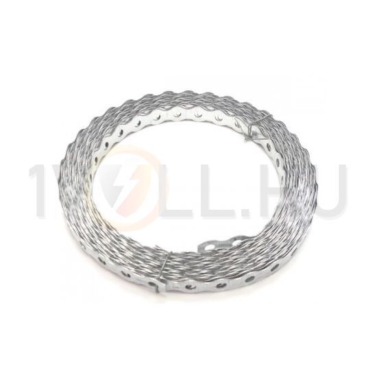 Szerelőszalag 4-es 10m tűzihorganyzott acél perforált kerek perforáció CETA FORM - BE-4330040