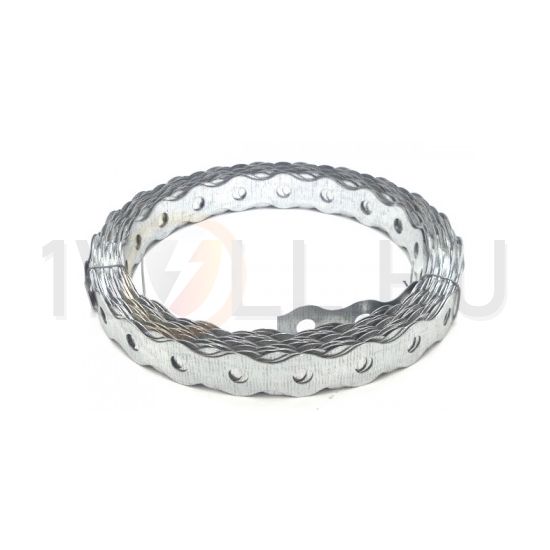 Szerelőszalag 6-os10m tűzihorganyzott acél perforált kerek perforáció CETA FORM - BE-4330060