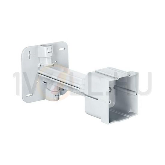 Szerelvénydoboz tartó teleszkópos kerek 68mm-hossz 70mm műanyag szürke KAISER - 1159-61