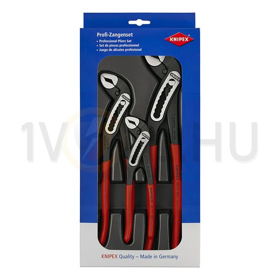 Szerszámcsomag 61HRC max.d70mm/cső 60mm/kulcsnyílás piros 3-darabos Alligator KNIPEX - 002009V03