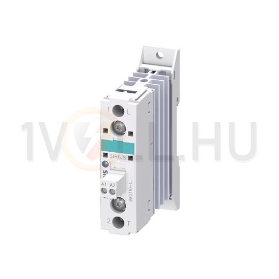 Szilárdtest kontaktor 1Z 15-24VDC csavaros 10.5A/AC-1/400V SIRIUS SIEMENS - 3RF2310-1AA04