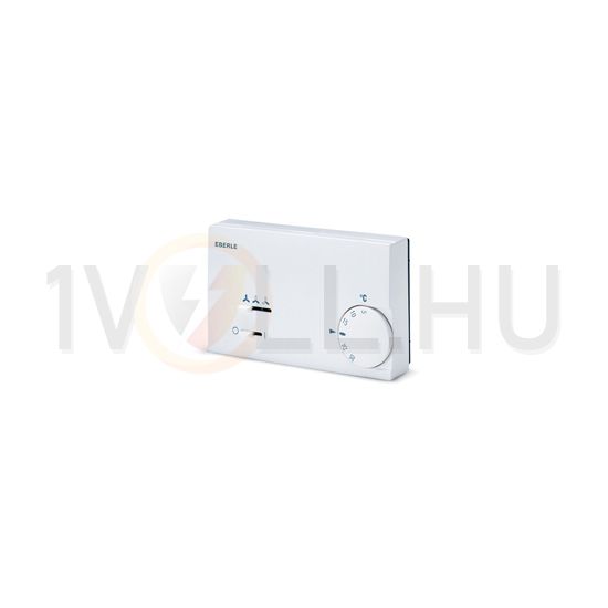 Szobatermosztát analóg klímához komplett 5-30°C 10A 230V falonkívüli fehér KLR-E 7009 EBERLE - 111770951100