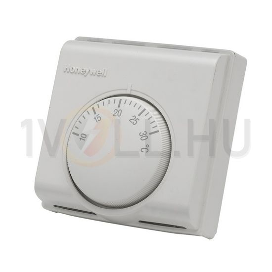 Szobatermosztát analóg komplett 10-30°C 10A 230V falonkívüli fehér HONEYWELL - T6360A1079