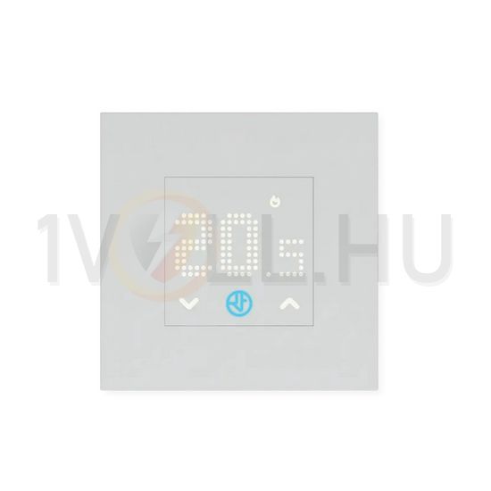Szobatermosztát digitális LED mátrix kijelző nyit/zár 230VAC süllyesztett 1T.T1.8.230.0000 FINDER - 1TT182300000