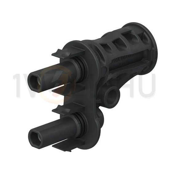 Szolár (PV) ág(Y)-csatlakozó lengő MC4 apa-2anya 60A 1500V adapter PV-AZB4-EVO2 Staubli - 32.0196