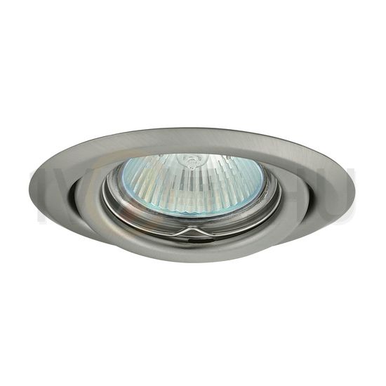 Szpot lámpatest álmennyezetbe MR16 1x 35W 12V AC/DC GX5.3 króm-ház acél ARGUS CT-2115-C/M KANLUX - 00331