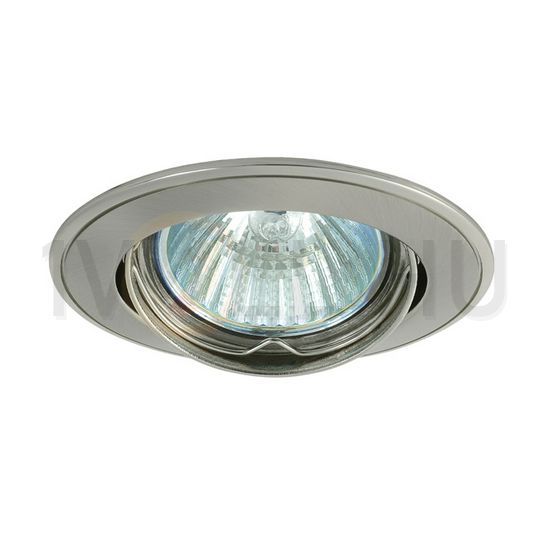 Szpot lámpatest álmennyezetbe MR16 1x 35W 12V AC/DC GX5.3 nikkel-ház BASK CTC-5515-SN/N KANLUX - 02806