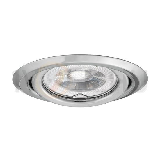 Szpot lámpatest álmennyezetbe MR16/GU10 foglalat nélkül 10W 220-240V AC acél ARGUS CT-2115 KANLUX - 37159