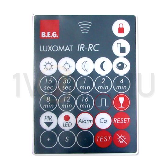 Távirányító RC-plus nextN érzékelőhöz infravörös (IR) fekete IR-RC B.E.G. - 92000