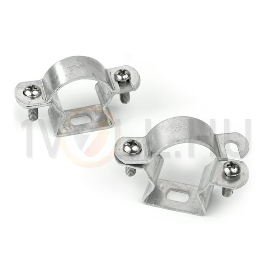 Távtartó csőbilincs rozsdamentes csavarokkal 32mm-csőátmérőhöz acél zárt natúr SRAS 32 FV Dietzel - 096298