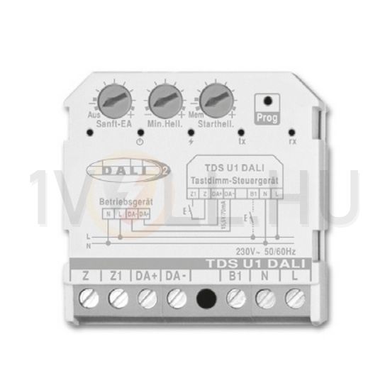 LED dimm vezérlő DALI SCHALK csatornába 230V TDS U1 DALI TCI - TDSU1D9