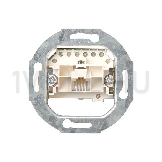 Telefoncsatlakozó dugalj RJ45 8(8) Cat3 süllyesztett csavaros GIRA - 017900