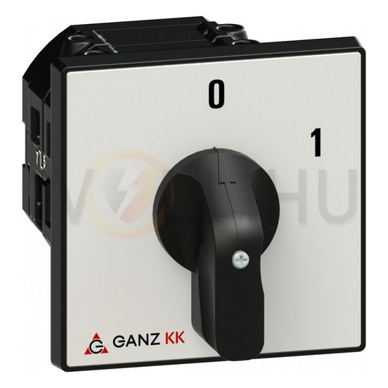 Terhelés be-ki kapcsoló 3P 40A előlapra KK2-40-6002 Ganz KK - 902-6002-601