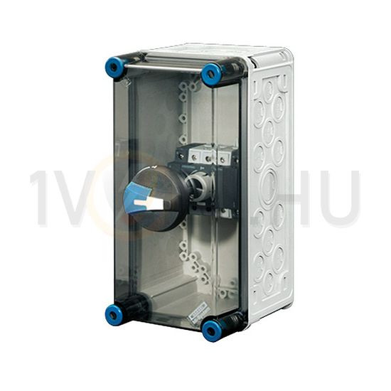 Terheléskapcsoló szekrény 3+N+PE 5P 50.4A burkolattal 300mmx 150mmx 216mm Mi77103 ENYMOD Hensel - 20001127