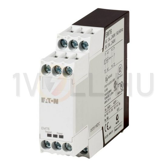 Termisztoros motorvédő relé 1-mérőkör 1ny 1z 230VAC-vezérlés AC EMT6(230V) EATON - 066400