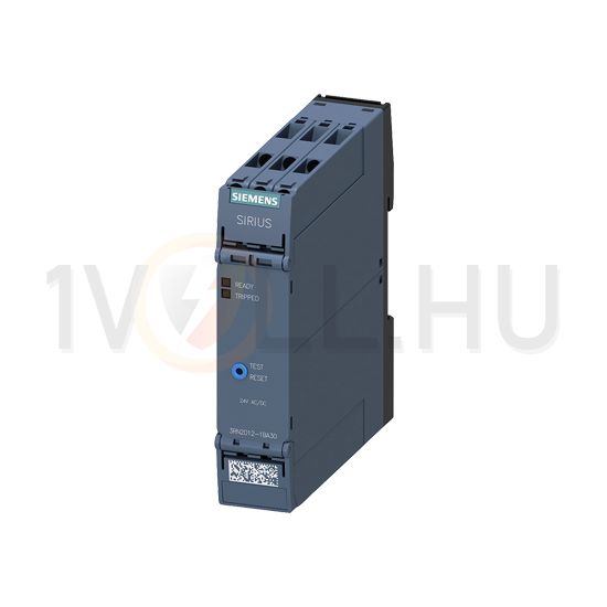 Termisztoros motorvédő relé auto/kézi Reset 1-mérőkör 2-v 3RN SIEMENS - 3RN2012-1BA30