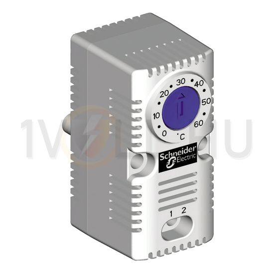 Termosztát sorolható hűtés 0-60°C 10A 250V záró ClimaSys CC Schneider - NSYCCOTHO