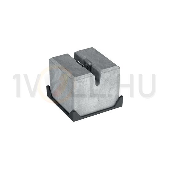 Tető-vezetéktámasz lapostetőre beton műanyag alappal bepattintós bilincs VI J.PRÖPSTER - 111730