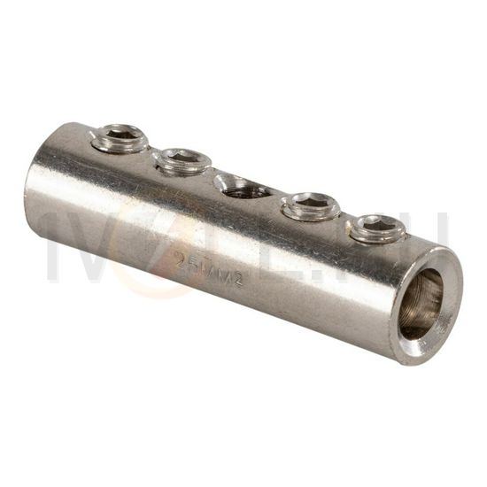 Toldóhüvely szigeteletlen 76A 4-csavaros 16mm2-réz-RM 25mm2-réz-RE 16mm2-alu-RM 25mm2-alu-RE ónozott TRACON - THCS25