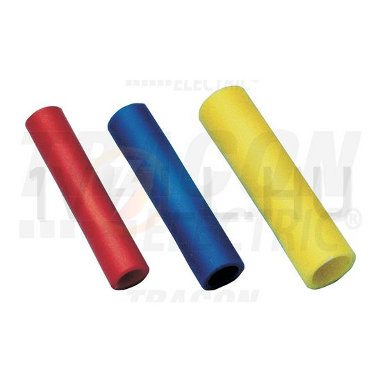 Toldóhüvely szigetelt PVC szigeteléssel 6mm2 hosszú réz ónozott sárga STH TRACON